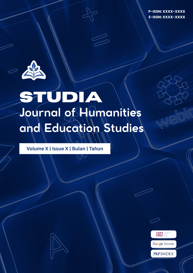 					View Vol. 1 No. 2 (2025): November: Studia: Journal of Humanities and Education Studies
				